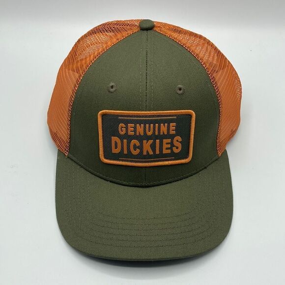 Men’s Graphic Genuine Dickies Trucker Baseball Cap Hat - Picture 1 of 7